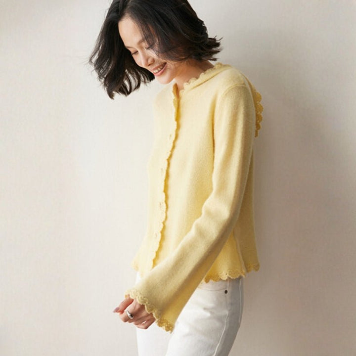 Softedge – Cashmere Wool Cardigan - Hilltop Nord