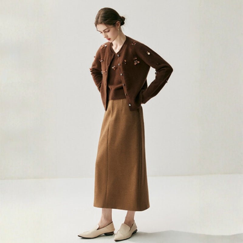 Whisperwing – Cashmere Wool Cardigan