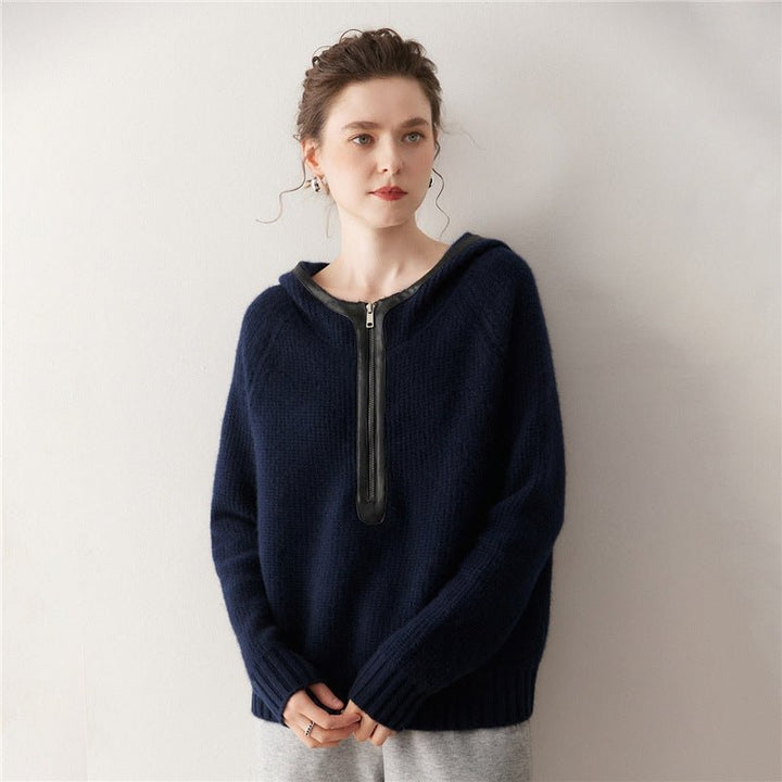 Bramble – Cashmere Wool Hoodie - Hilltop Nord