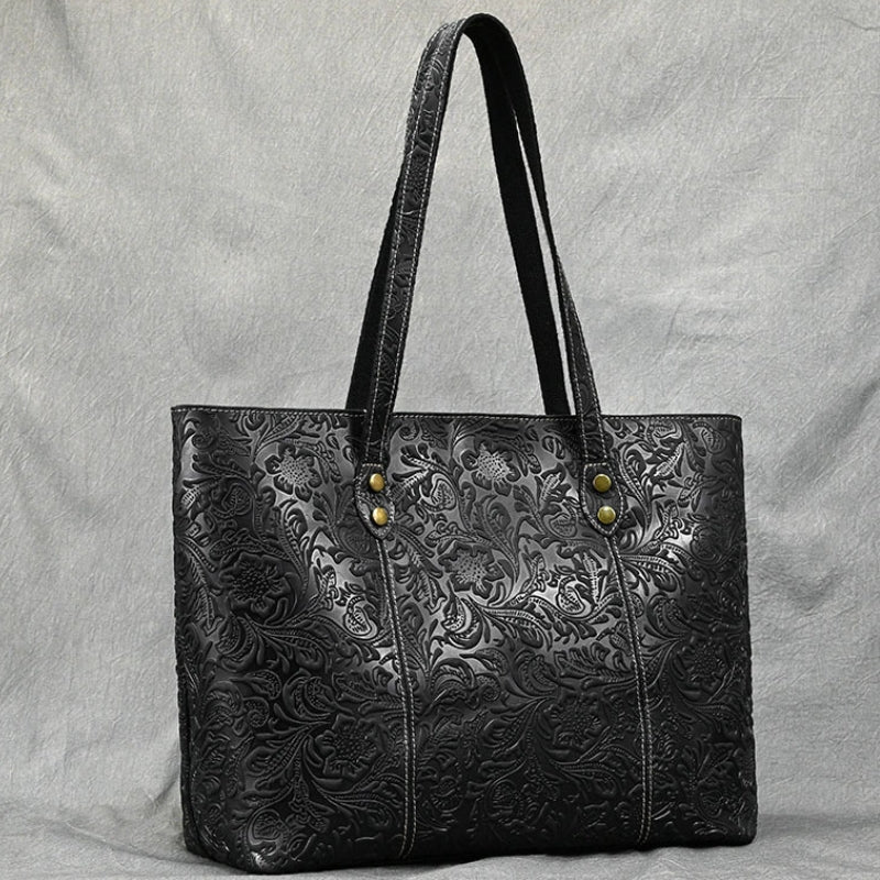 Amberleaf – Leather Tote Bag