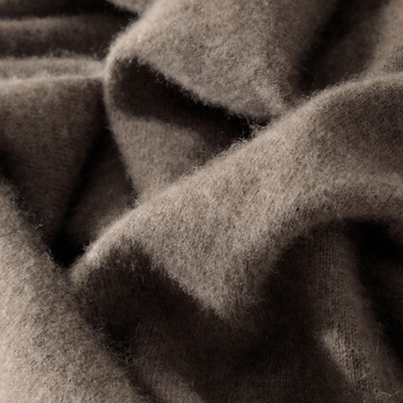 Rowan – Cashmere Wool Mock Neck Sweater - Hilltop Nord