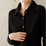 Loomstead – Cashmere Wool Cardigan - Hilltop Nord