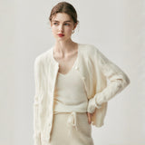 Ridgecable – Cashmere Wool Cardigan