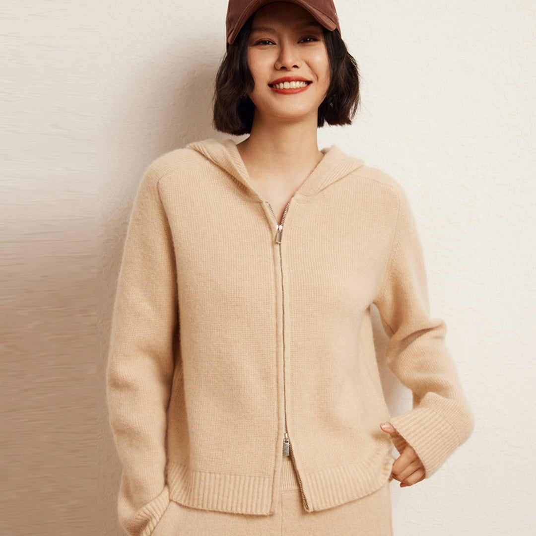 Emberidge – Cashmere Wool Hoodie - Hilltop Nord
