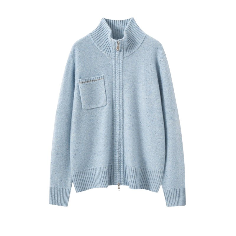 Wovengale – Cashmere Wool Cardigan - Hilltop Nord