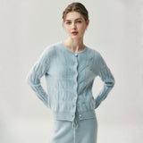 Ridgecable – Cashmere Wool Cardigan