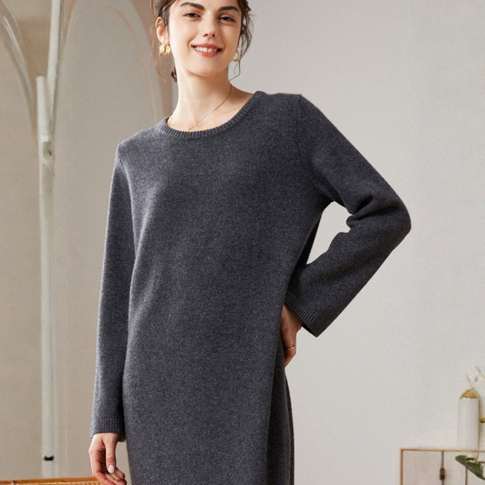 Crestloom – Cashmere Dress - Hilltop Nord