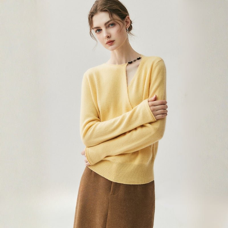 Sylvana – Cashmere Wool Sweater - Hilltop Nord