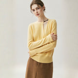 Sylvana – Cashmere Wool Sweater - Hilltop Nord