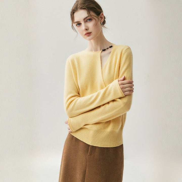 Sylvana – Cashmere Wool Sweater - Hilltop Nord