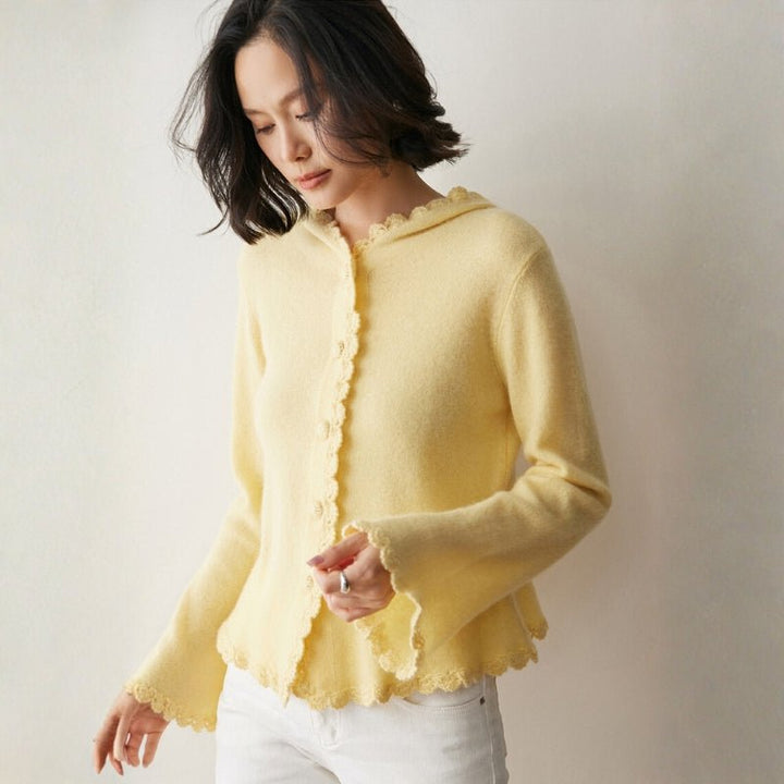 Softedge – Cashmere Wool Cardigan - Hilltop Nord