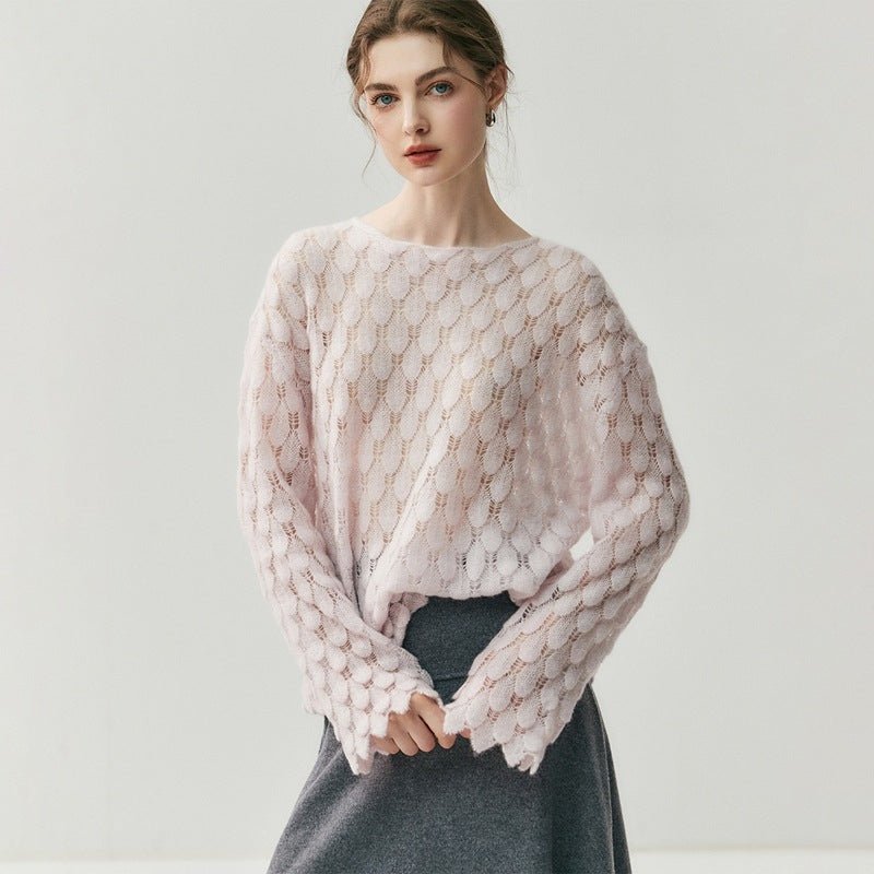 Scaleweave – Cashmere Wool Sweater - Hilltop Nord