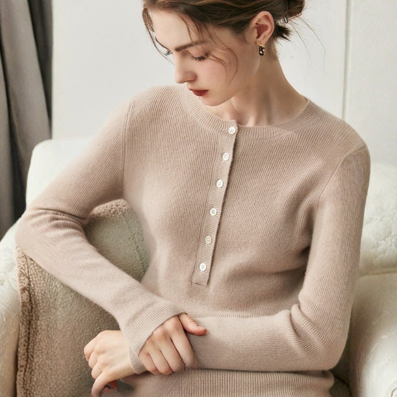 Crosshaven – Cashmere Wool Sweater - Hilltop Nord