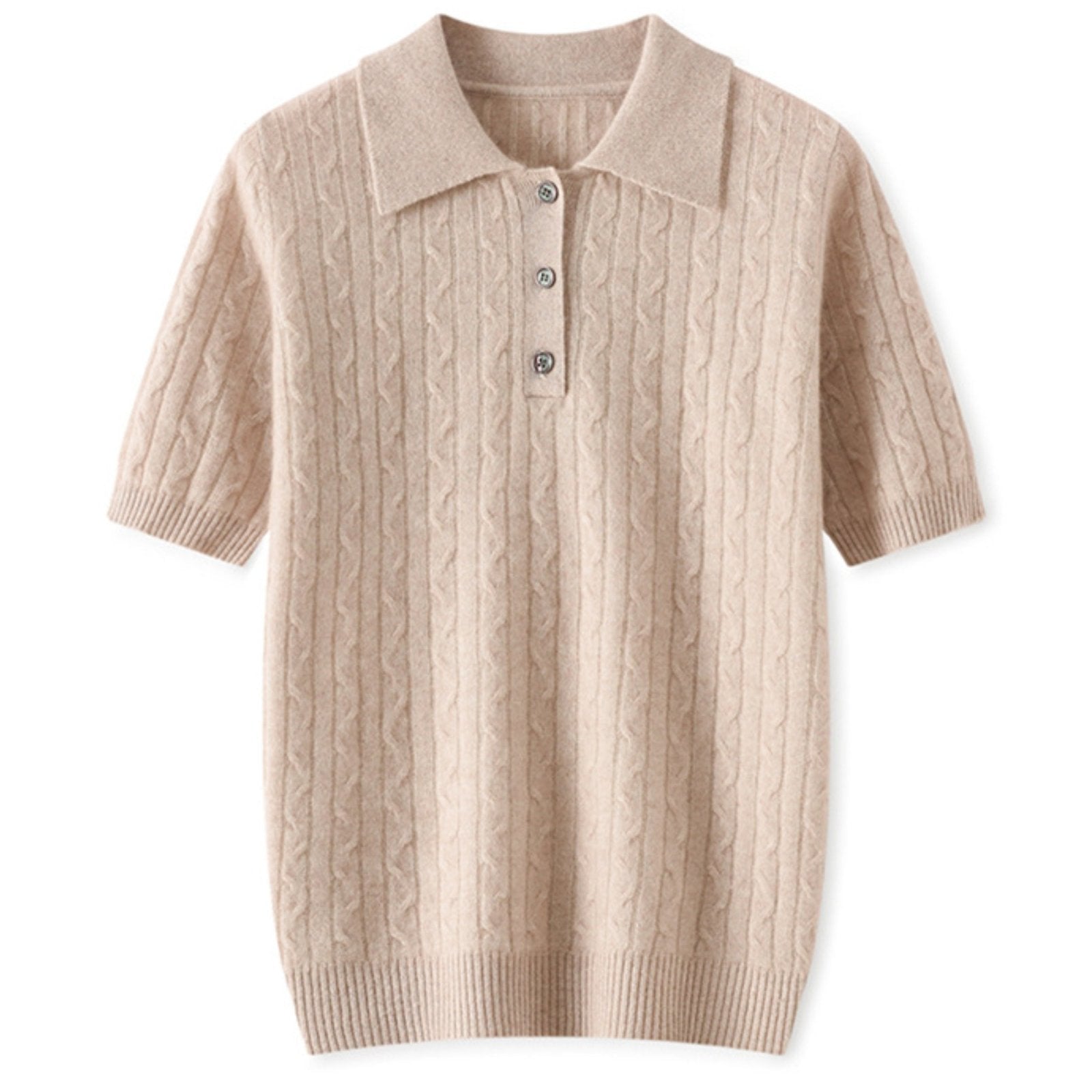 Solstice – Cashmere Wool Polo - Hilltop Nord