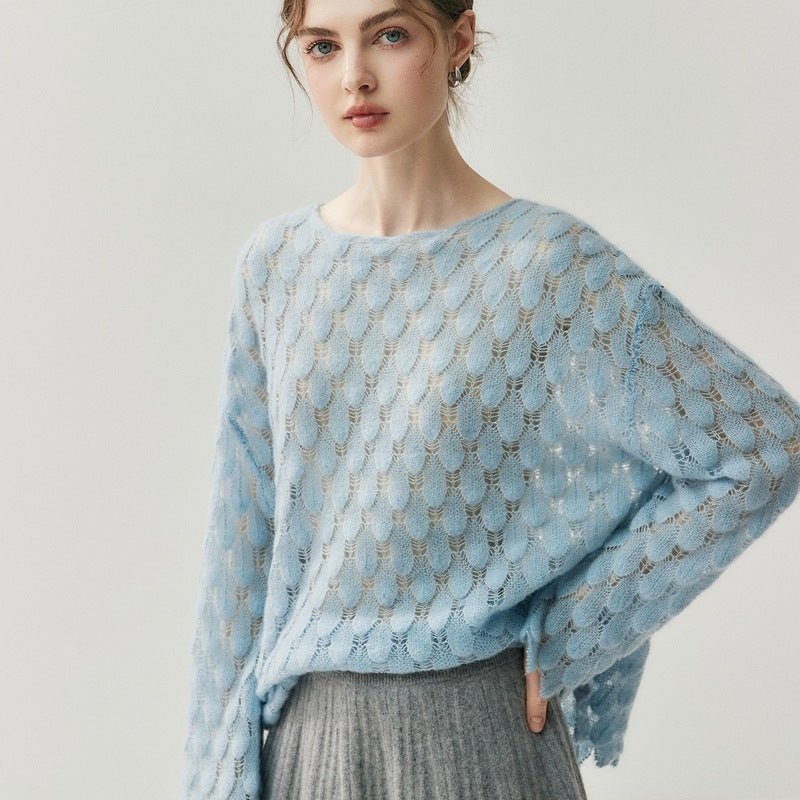 Scaleweave – Cashmere Wool Sweater - Hilltop Nord