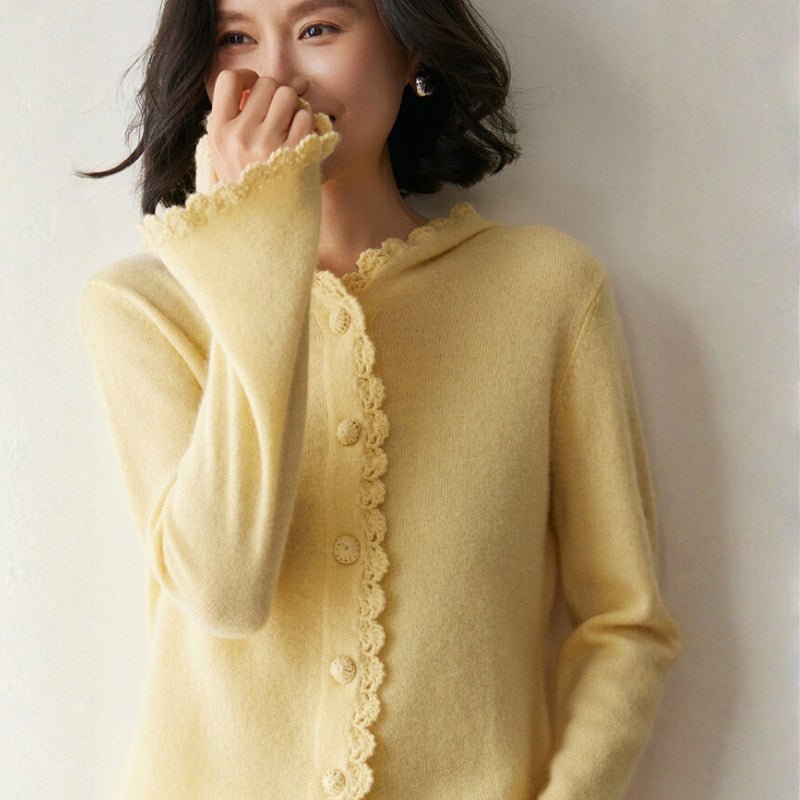 Softedge – Cashmere Wool Cardigan - Hilltop Nord