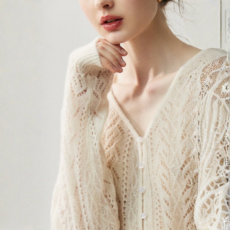 Fernridge – Cashmere Wool Cardigan - Hilltop Nord