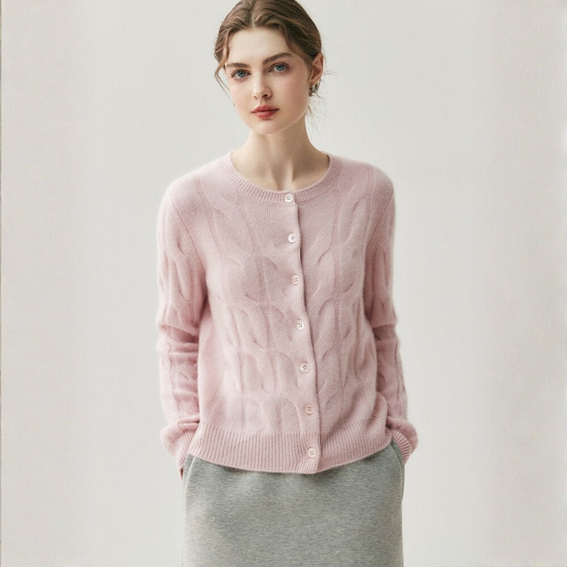 Ridgecable – Cashmere Wool Cardigan