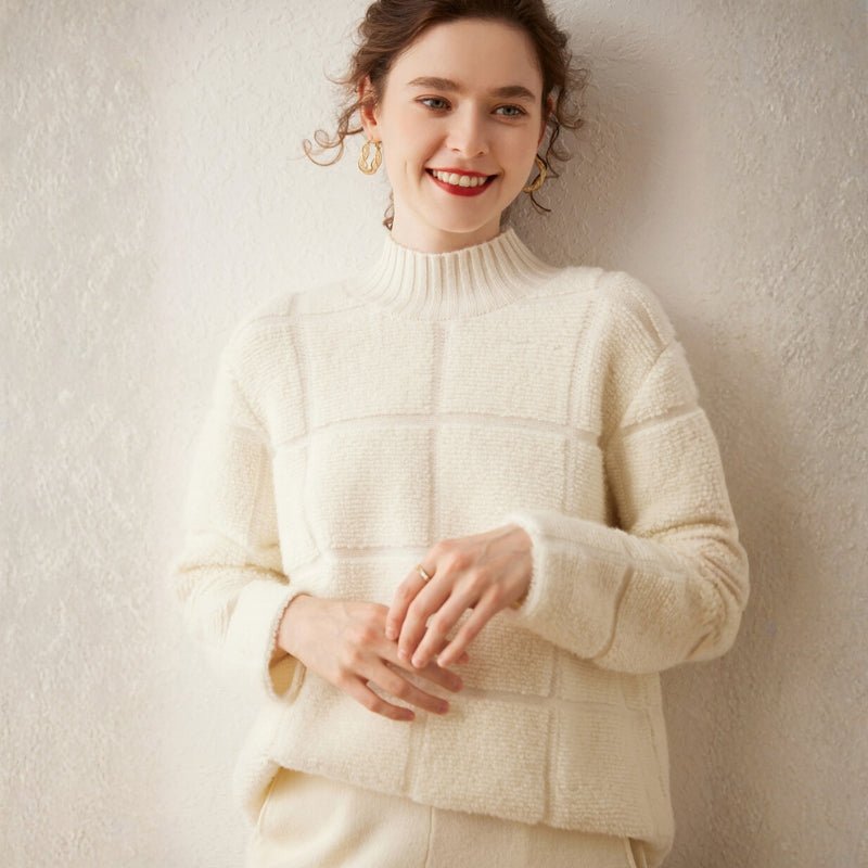 Forgegrid – Cashmere Wool Sweater - Hilltop Nord