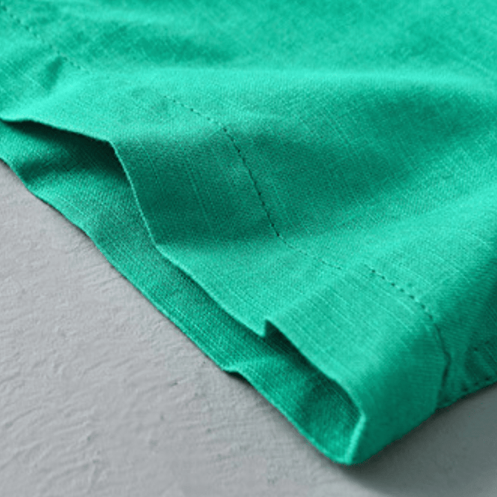 Coastline - Linen Short Sleeve - Hilltop Nord