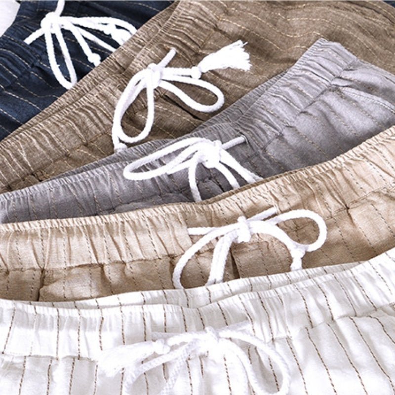 Taylor - Linen Shorts - Hilltop Nord