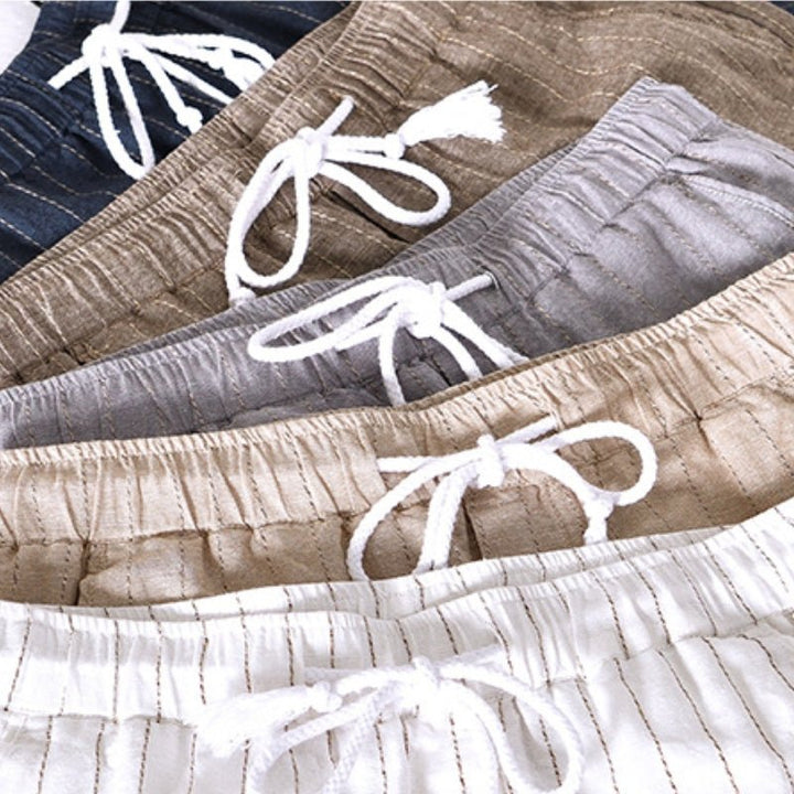 Taylor - Linen Shorts - Hilltop Nord