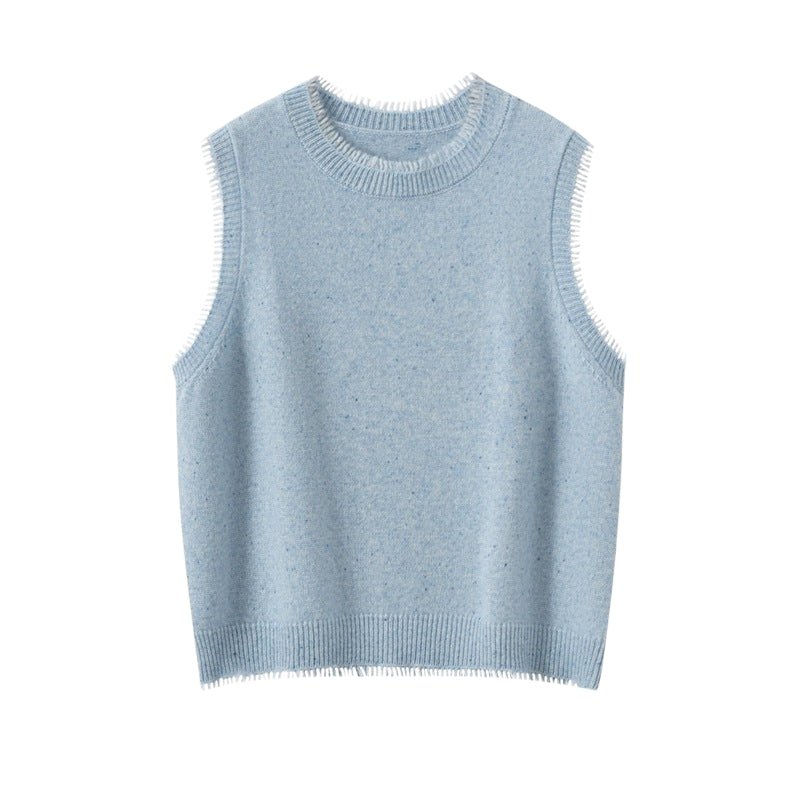 Polka – Cashmere Wool Vest - Hilltop Nord