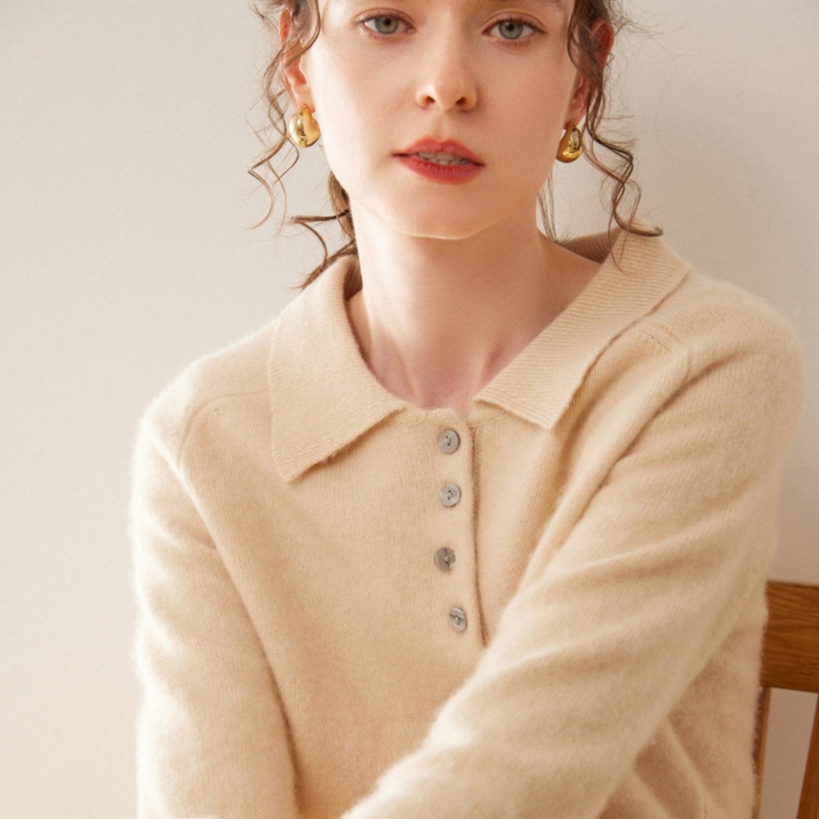 Azure – Cashmere Wool Sweater - Hilltop Nord