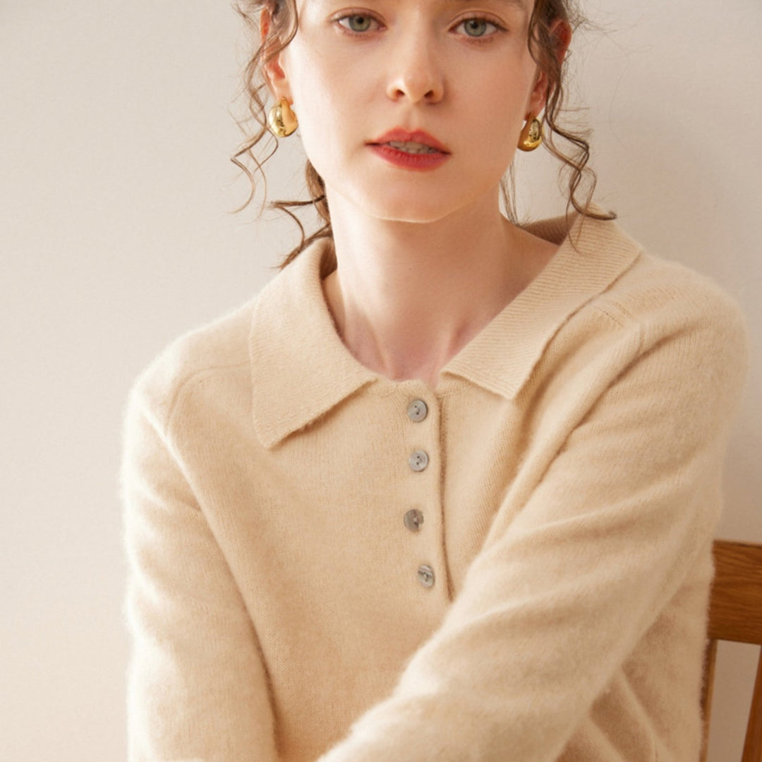 Azure – Cashmere Wool Sweater - Hilltop Nord