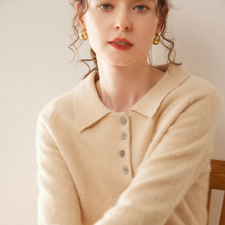 Azure – Cashmere Wool Sweater - Hilltop Nord