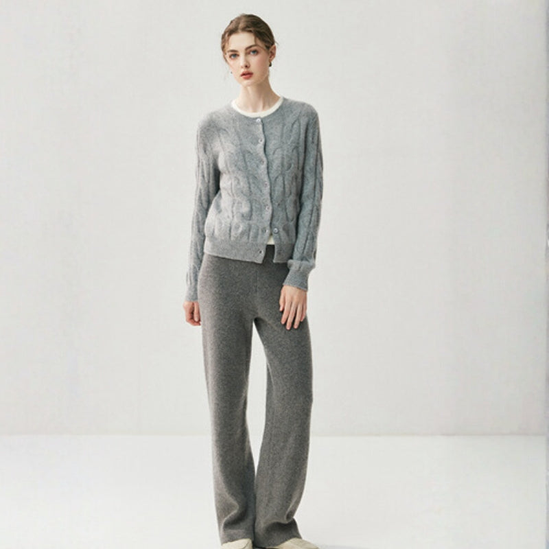 Ridgecable – Cashmere Wool Cardigan