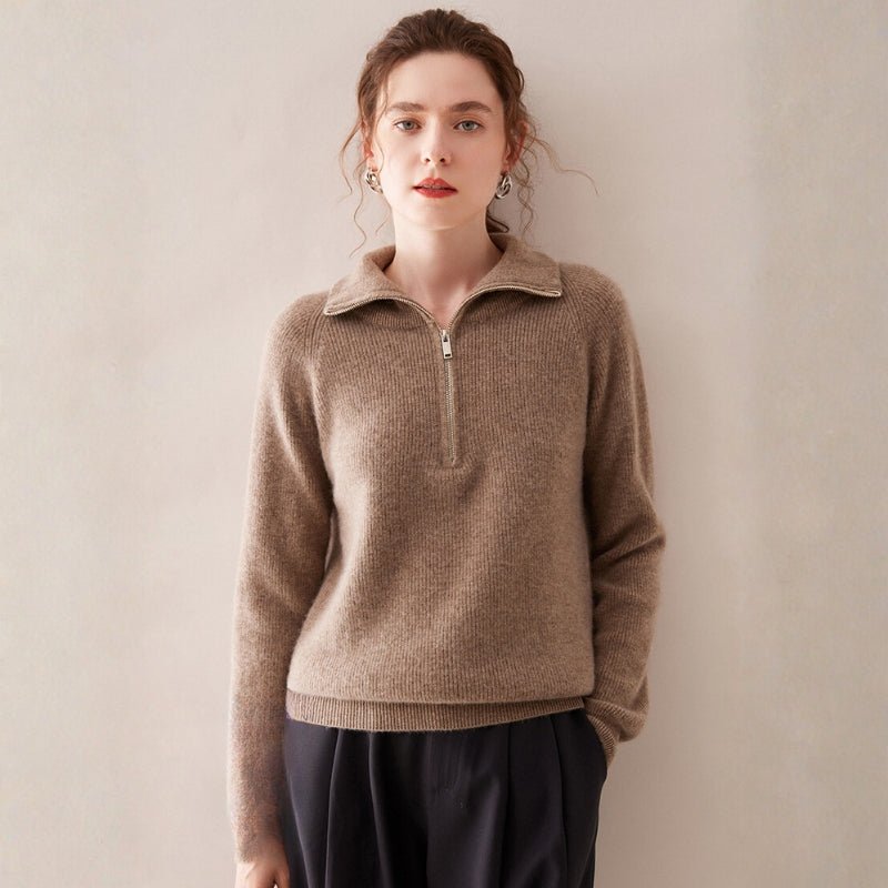 Windrift – Wool Half - Zip Sweater - Hilltop Nord