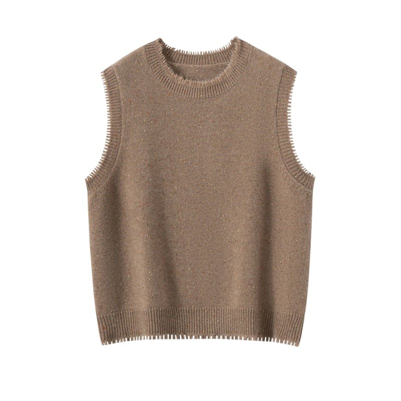 Polka – Cashmere Wool Vest - Hilltop Nord