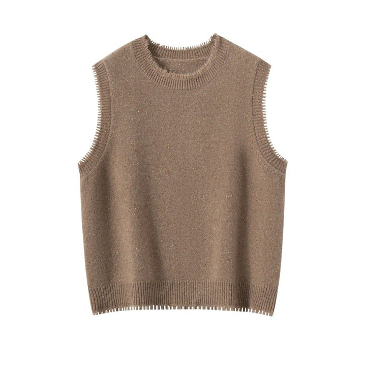 Polka – Cashmere Wool Vest - Hilltop Nord