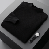 Rowan – Cashmere Wool Mock Neck Sweater - Hilltop Nord