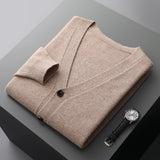 Daven – Wool Button - Up Cardigan - Hilltop Nord