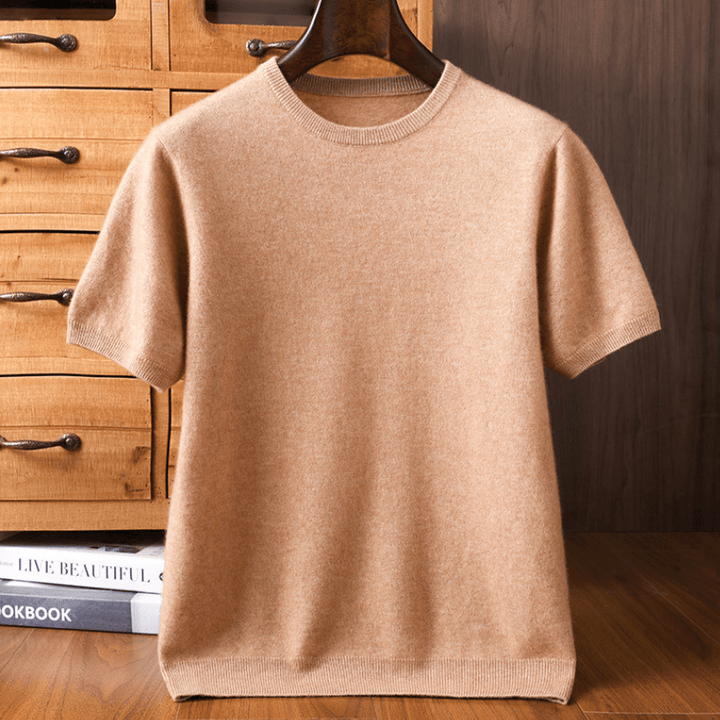 Haven - Wool Crewneck Tee - Hilltop Nord