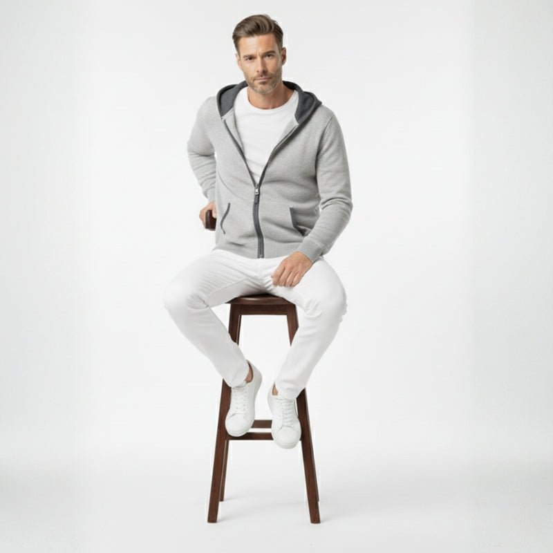 Frostpeak – Cashmere Hoodie - Hilltop Nord