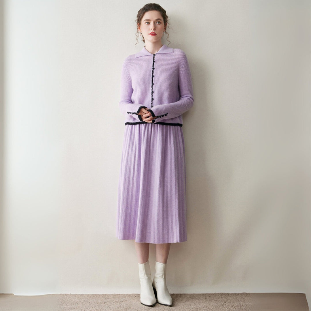 Windmere – Cashmere Wool Cardigan - Hilltop Nord