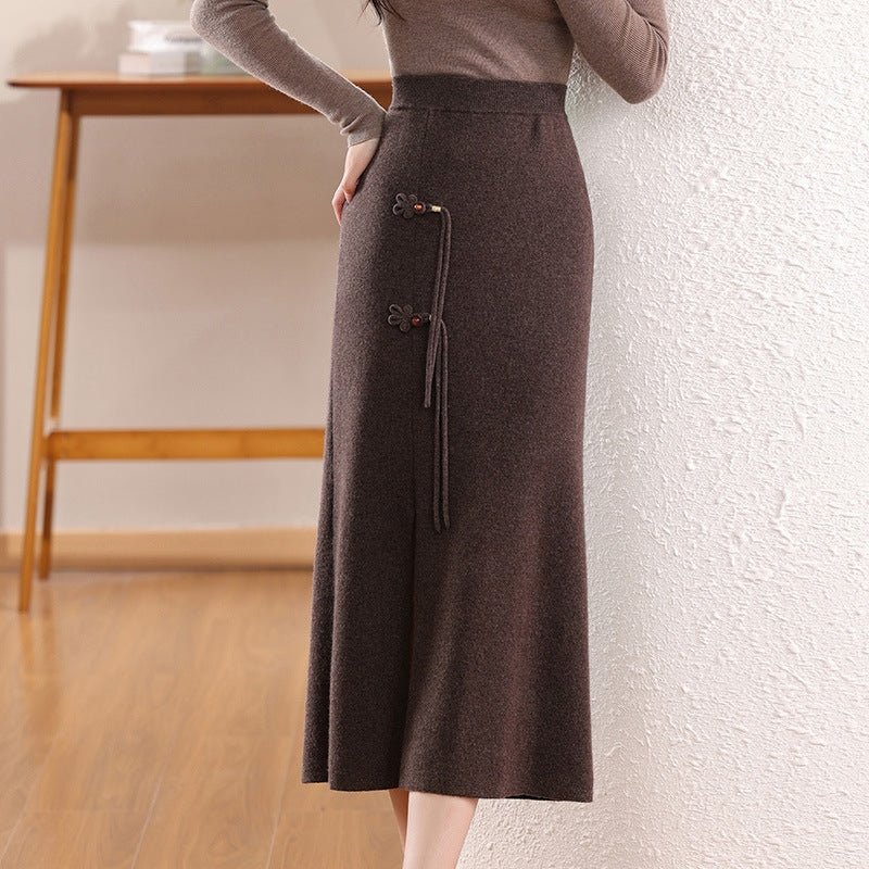 Willowpath – Cashmere Wool Skirt - Hilltop Nord