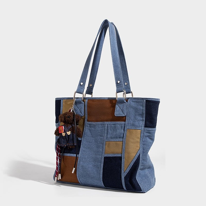 Tessera – Denim Tote Bag - Hilltop Nord