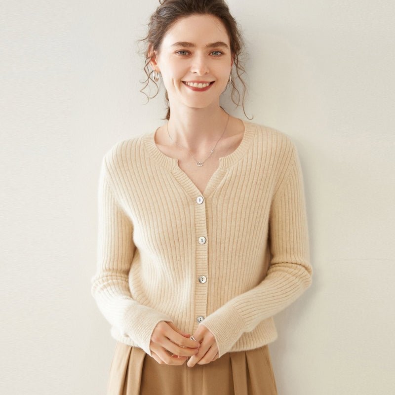 Greyhaven – Cashmere Wool Cardigan - Hilltop Nord