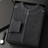 Ridgeway - Cashmere Wool Zip Jacket - Hilltop Nord