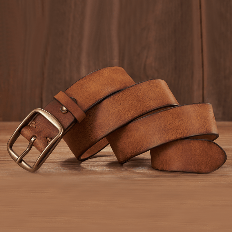 Redrock – Classic Buckle Leather Belt - Hilltop Nord