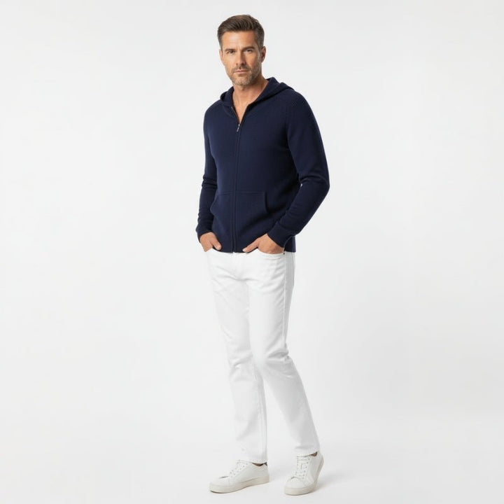 Marwick – Cashmere Wool Hoodie - Hilltop Nord