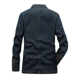 Crestward – Cotton Denim Blazer - Hilltop Nord