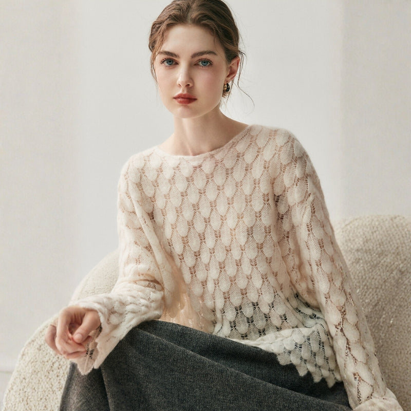 Scaleweave – Cashmere Wool Sweater
