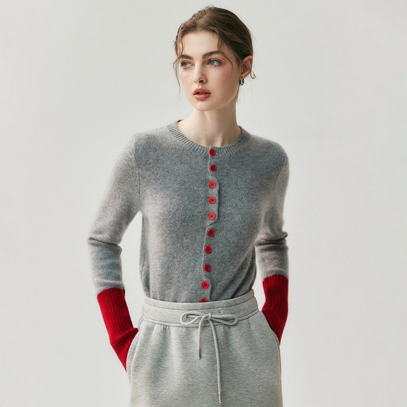 Alderline – Cashmere Wool Cardigan - Hilltop Nord