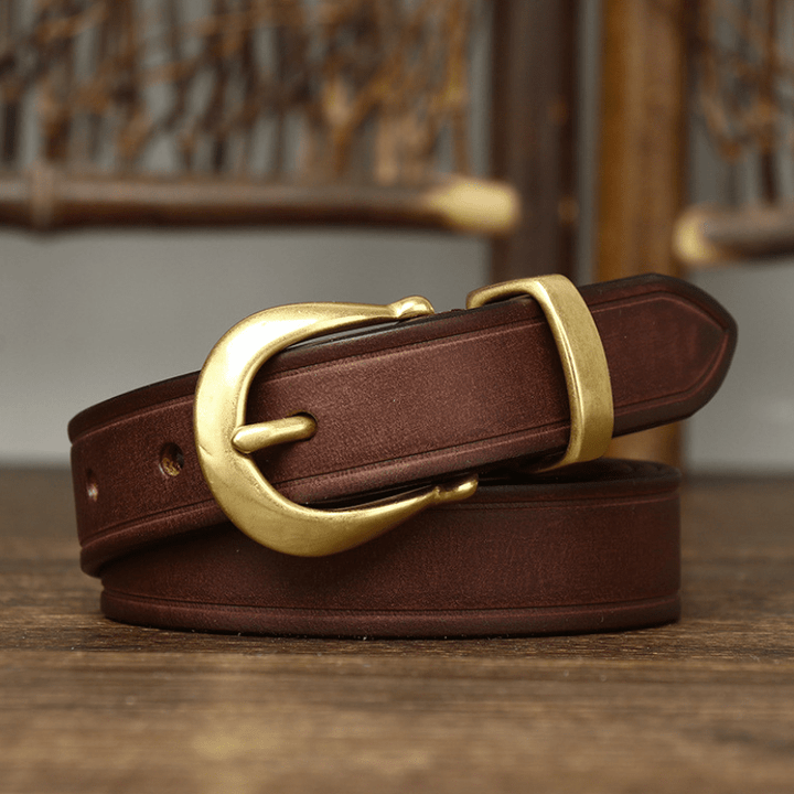 Willow – Slim Curved Buckle Belt - Hilltop Nord