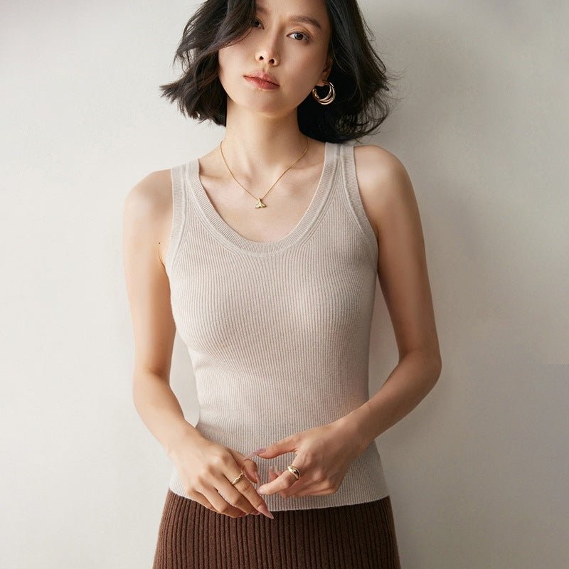 Terrathread – Cashmere Wool Tank Top - Hilltop Nord